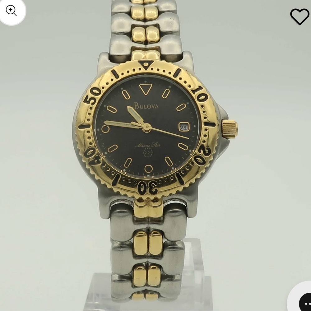 Bulova Two-Tone Marine Star Watch